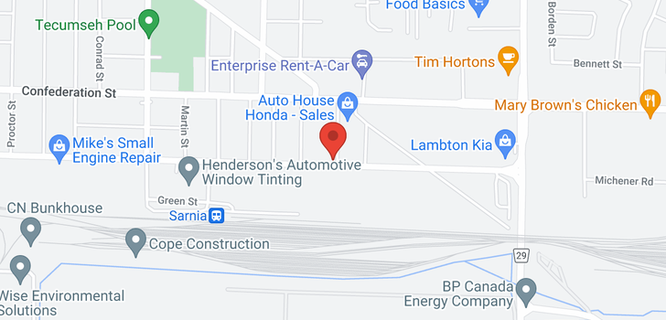map of 750 CAMPBELL STREET